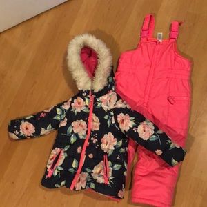 Carter’s jacket and snow pant set